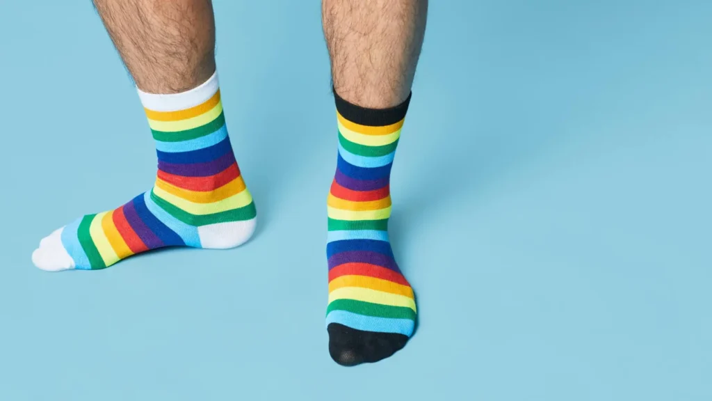 Current image: Autism Socks for Adults