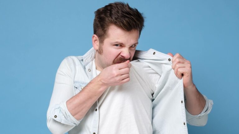 chewing clothes
