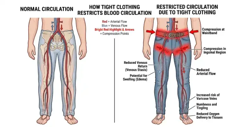 Tight Clothes and Circulation